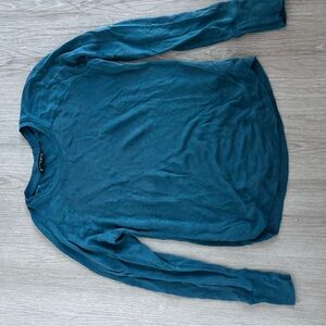 Athleta Teal Long Sleeve Women's Top